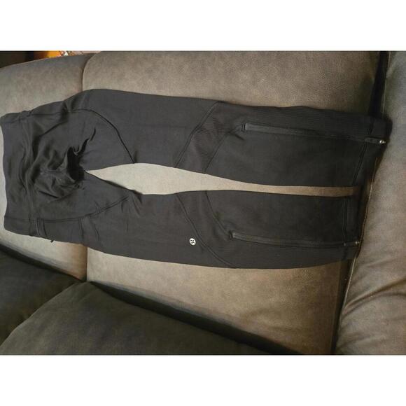 Lululemon Black Women's Leggings Size 4 - Picture 5 of 5